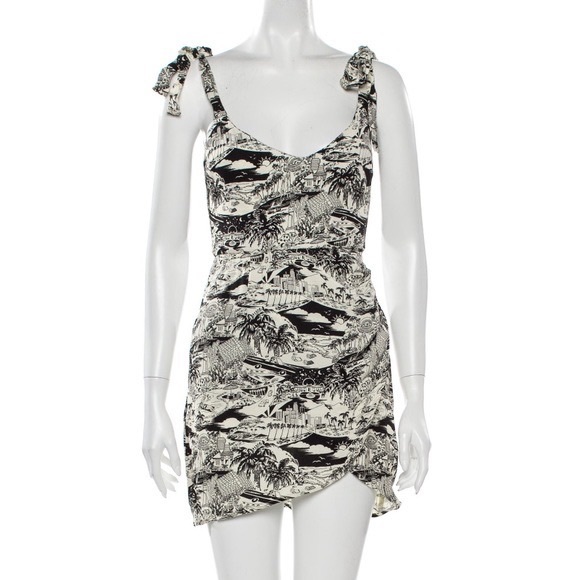 Reformation Yves Dress Size 6 - Picture 3 of 10